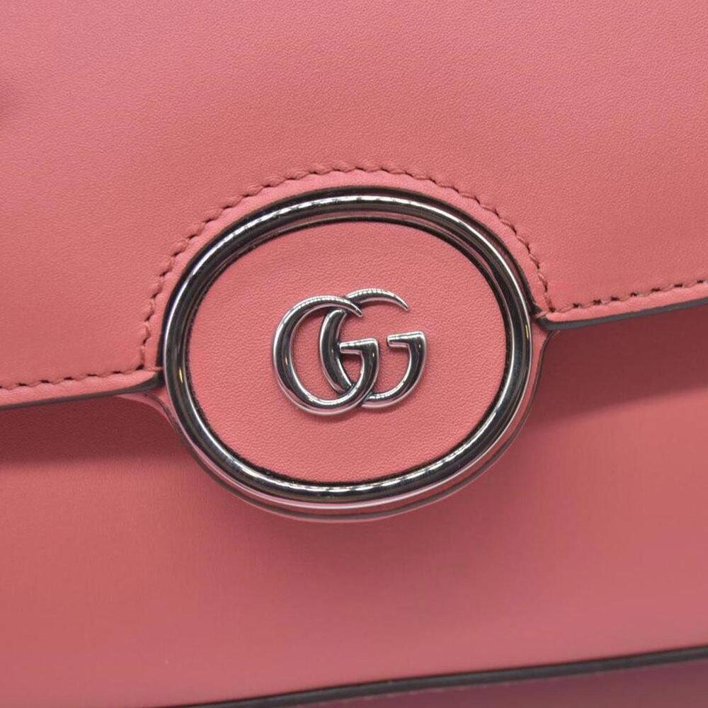 $2980 Gucci Senna Calfskin Petite GG Top Handle Shoulder Bag - Picture 13 of 15